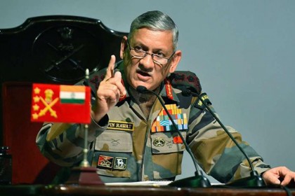 ভারতের সশস্ত্র বাহিনী যেকোনো পরিস্থিতির মোকাবিলায় প্রস্তুত: রাওয়াত