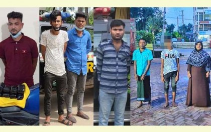 দেড় লক্ষাধিক ইয়াবাসহ আটক আট মাদক ব্যবসায়ী