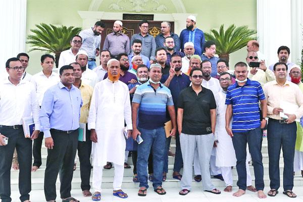 বসুন্ধরা সিমেন্ট পরিবেশকদের সঙ্গে বসুন্ধরা গ্রুপের ব্যবস্থাপনা পরিচালকের মতবিনিময় সভা
