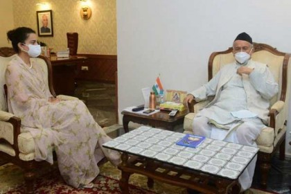 মুম্বাইয়ে নিজের নিরাপত্তা নিয়ে চিন্তিত কঙ্গনা