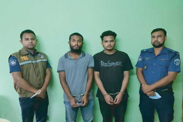 গাজীপুরে রাব্বি হত্যা মামলার দুই আসামি গ্রেপ্তার