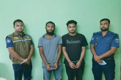 গাজীপুরে রাব্বি হত্যা মামলার দুই আসামি গ্রেপ্তার