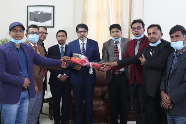 নতুন রাষ্ট্রদূতের সঙ্গে কাতার বাংলা প্রেসক্লাবের সৌজন্য সাক্ষাৎ