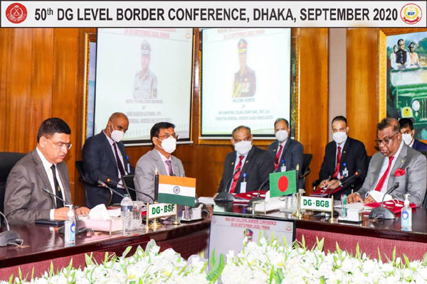 ঢাকায় বিজিবি-বিএসএফ মহাপরিচালক পর্যায়ে সীমান্ত সম্মেলন শুরু