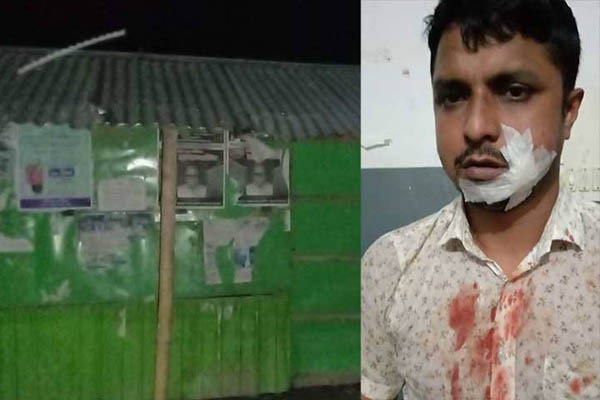 মোহনগঞ্জে দুই গ্রুপের সংঘর্ষ, আহত ৫ 