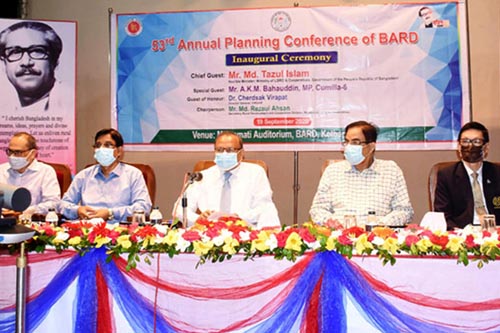 পল্লী উন্নয়নে নিরলসভাবে কাজ করে যাচ্ছে বার্ড: স্থানীয় সরকার মন্ত্রী