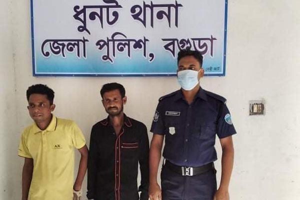ধুনটে মদ তৈরির কারখানায় পুলিশের অভিযান, গ্রেফতার ২