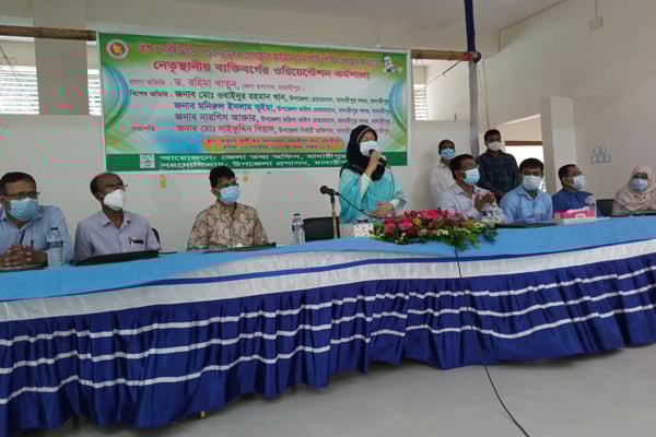 মাদারীপুরে নারী ও শিশু উন্নয়নে সচেতনতামূলক সভা