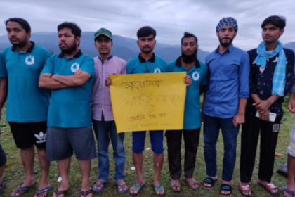 সাংবাদিকদের ওপর মামলা-হামলার প্রতিবাদে চবি সাংবাদিক সমিতির মানববন্ধন