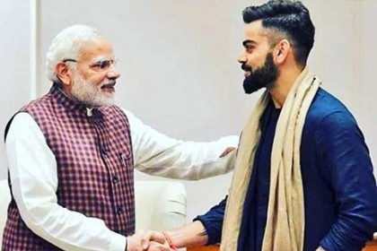 বিরাটের কাছে ফিট থাকার রহস্য জানতে চাইলেন মোদি

