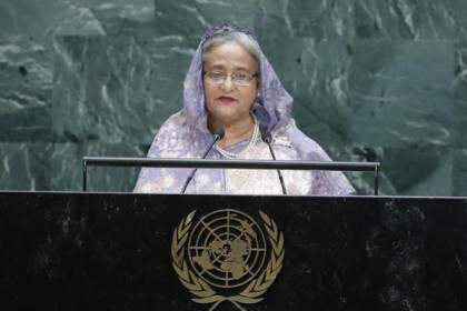 প্রধানমন্ত্রী জাতিসংঘে ভাষণ দেবেন কাল