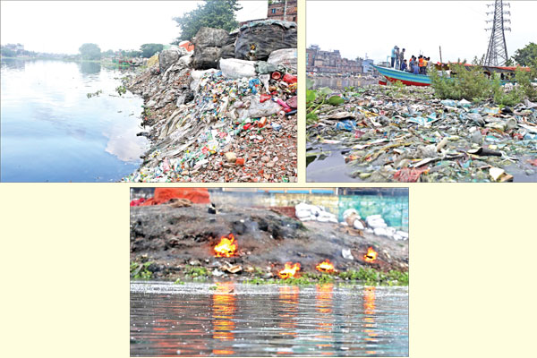 বর্জ্যের ভাগাড়ে বুড়িগঙ্গার সর্বনাশ