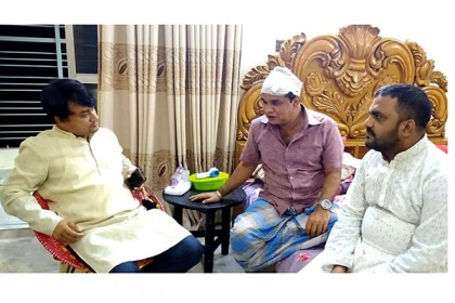 নাজিমুদ্দিন শ্যামলকে দেখতে গেলেন বিএফইউজের সহ-সভাপতি

