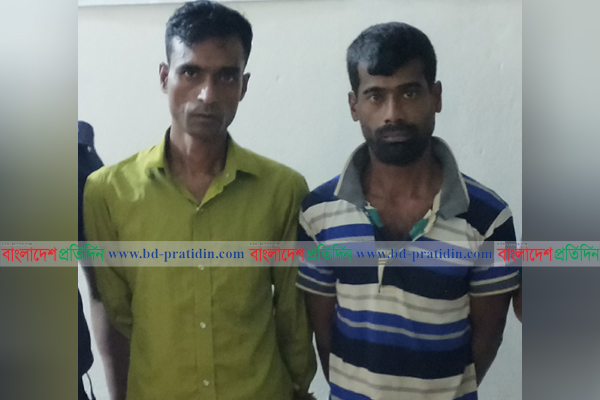 ঝিনাইদহে গাঁজাসহ ২ জন আটক