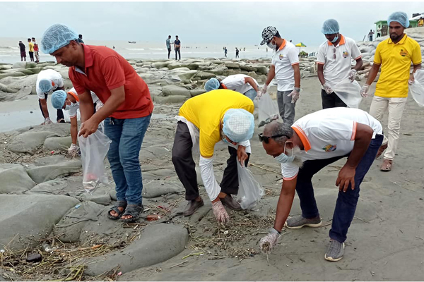 কুয়াকাটায় পৃথকভাবে পর্যটন দিবস পালিত
