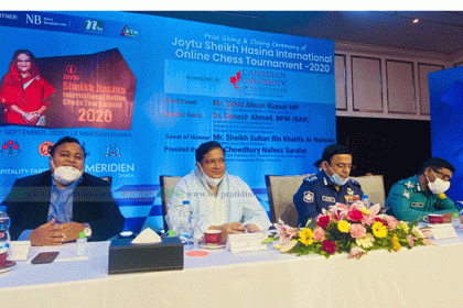 বর্ণাঢ্য আয়োজনে পর্দা নামল শেখ হাসিনা আন্তর্জাতিক দাবার   