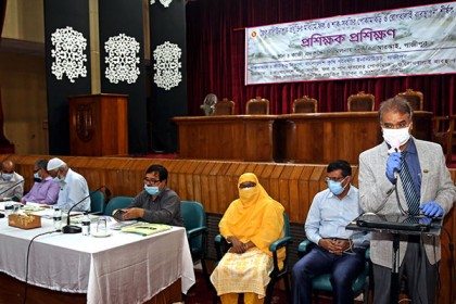 বারি’তে সবজির রোগবালাই ব্যবস্থাপনা শীর্ষক কর্মশালা অনুষ্ঠিত