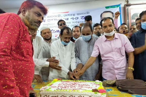 বাউফলে প্রধানমন্ত্রীর জন্মদিন পালিত