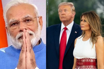করোনা আক্রান্ত ট্রাম্পকে বন্ধু মোদীর শুভকামনা 