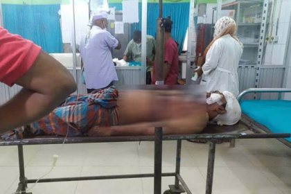 রাজধানীতে ছাদ থেকে পড়ে পুলিশ সদস্য গুরুতর আহত