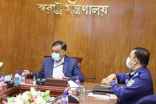প্রতিমা বিসর্জনকালে শোভাযাত্রা নয়