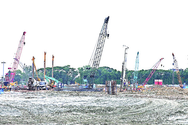 দৃশ্যমান হচ্ছে থার্ড টার্মিনাল