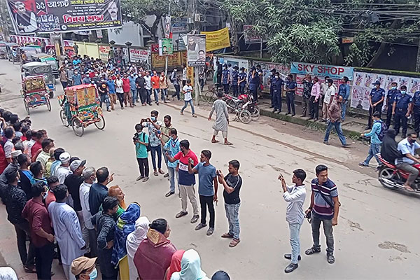 ধর্ষণ ও নারীর প্রতি সহিংসতার প্রতিবাদে টাঙ্গাইলে মানববন্ধন  