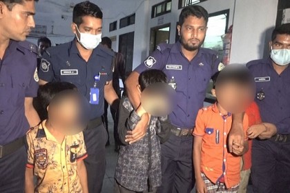 বরিশালের সেই ৪ শিশুকে অভিভাবকের কাছে পৌঁছে দেয়ার কার্যক্রম শুরু