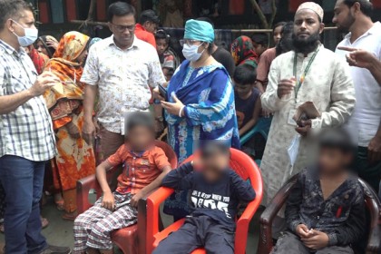 অভিভাবকদের কাছে পৌঁছে দেওয়া হলো সেই ৪ শিশুকে