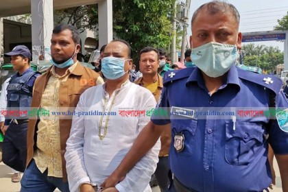 কঠোর নিরাপত্তায় আদালতে ফাঁসির দণ্ডপ্রাপ্ত নূর হোসেন