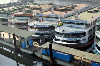সারাদেশে নৌ ধর্মঘট  
