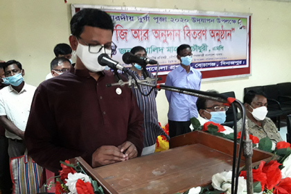 সরকারি নির্দেশনা মেনে দুর্গোৎসব পালনের আহ্বান নৌ প্রতিমন্ত্রীর
