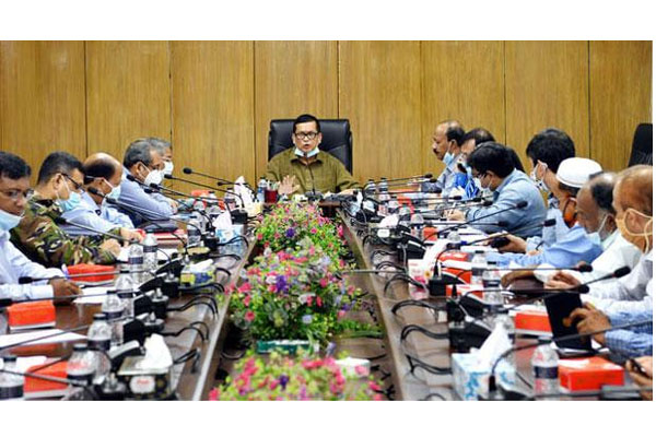 ঘূর্ণিঝড় প্রস্তুতি বিষয়ক জরুরি সভা অনুষ্ঠিত