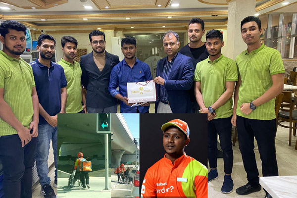 সেই বাংলাদেশি তরুণের পাশে শরিফুল হক সাজু


