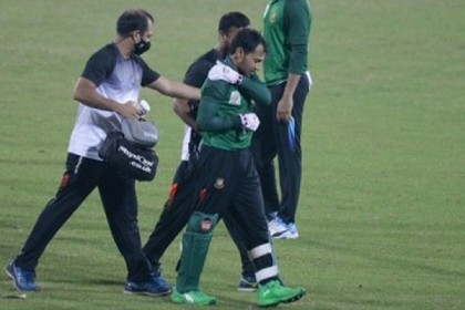 মুশফিকুর রহিমের কাঁধের চোট গুরুতর নয় 