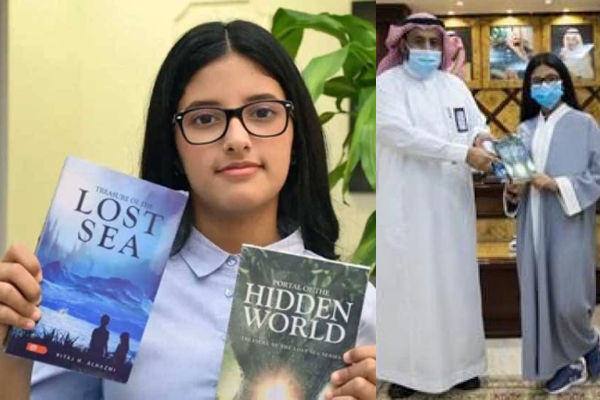 গিনেস বুকে নাম লেখাতে চায় সৌদির সর্বকনিষ্ঠ ঔপন্যাসিক