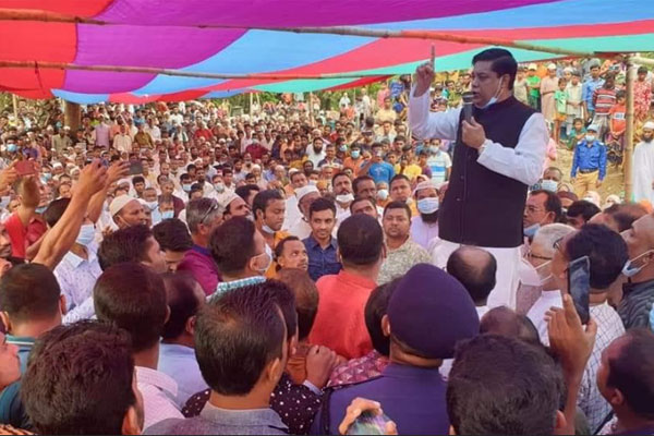 করোনাকালেও সরকারের উন্নয়ন থেমে নেই: জ্যাকব