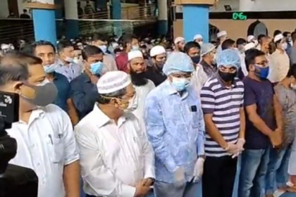 ব্যারিস্টার রফিক-উল হকের প্রথম জানাজা সম্পন্ন 