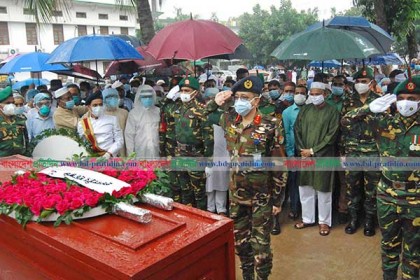 চিরনিদ্রায় শায়িত ব্যারিস্টার রফিক-উল হক