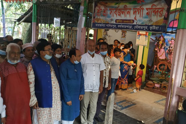 দৌলতপুরে ১২টি মণ্ডপে চলছে শারদীয় দুর্গোৎসব
