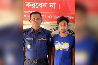 স্ত্রীর গলায় ছুরি চালিয়ে চোরের ওপর দোষ!
