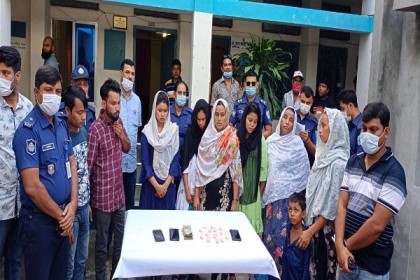 মুন্সীগঞ্জে ইয়াবাসহ ৭ রোহিঙ্গা গ্রেফতার