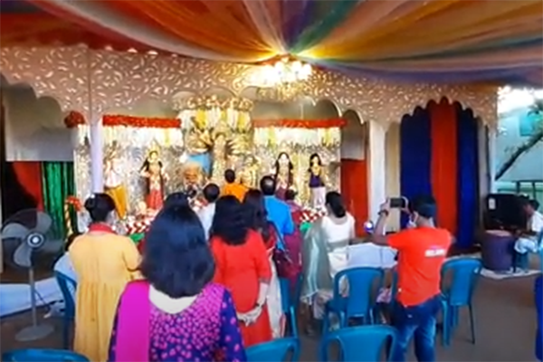 টাঙ্গাইলে দশমী পূজার মধ্য দিয়ে দুর্গোৎসব সমাপ্ত