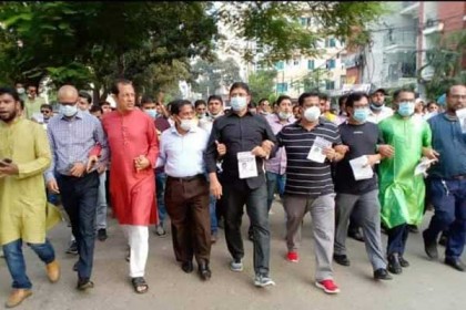 বিএনপি প্রার্থী জাহাঙ্গীরের পক্ষে জিয়াউর রহমান ফাউন্ডেশনের নির্বাচনী প্রচারণা