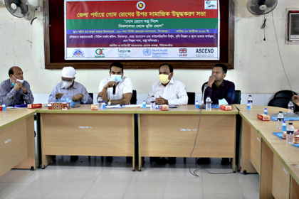 দিনাজপুরে ফাইলেরিয়া রোগী ৩ হাজার ৬৭ জন 