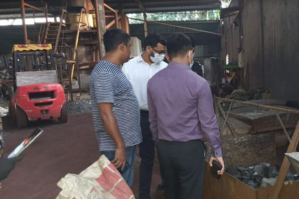 গাজীপুরে সিসা তৈরির কারখানাকে জরিমানা