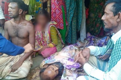 জাকের পার্টির নেতাকে পরিবারের সামনেই গলা টিপে হত্যা