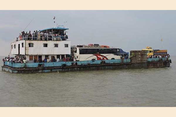 কাঁঠালবাড়ী-শিমুলিয়া রুটে পরীক্ষামূলক ফেরি চালু