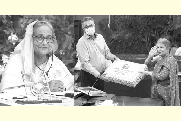 প্রধানমন্ত্রীর ত্রাণ ভান্ডারে কম্বল দিয়েছে ন্যাশনাল ব্যাংক লিমিটেড