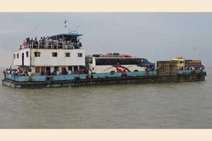 কাঁঠালবাড়ী-শিমুলিয়া রুটে পরীক্ষামূলক ফেরি চালু